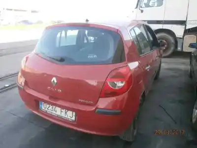 Scrapping Vehicle renault clio iii confort dynamique of the year 2007 powered d4f740