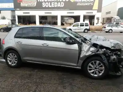 Veículo de Sucata volkswagen golf vii lim. 1.6 tdi dpf do ano 2014 alimentado clh