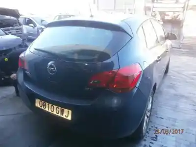 Утилизация автомобиля opel astra j lim. cosmo года 2010 питание a17dtr
