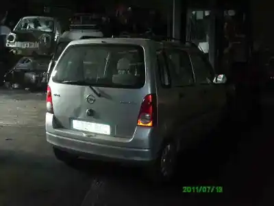 Sloopvoertuig opel agila color-edition van het jaar 2000 aangedreven z12xe