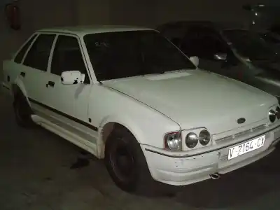 Scrapping Vehicle ford escort berlina laser of the year 1989 powered rt