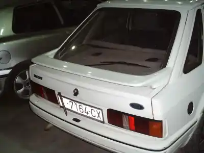 Scrapping Vehicle ford escort berlina laser of the year 1989 powered rt