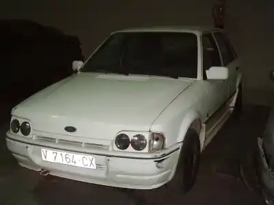 Scrapping Vehicle ford escort berlina laser of the year 1989 powered rt