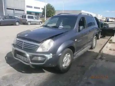 Scrapping Vehicle SSANGYONG REXTON 2.7 Turbodiesel CAT of the year 2005 powered D27DT