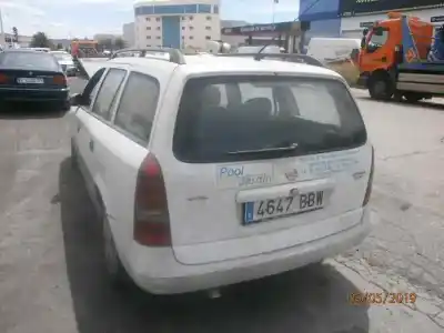 Scrapping Vehicle opel astra g caravan 2.0 dti of the year 2000 powered y20dth