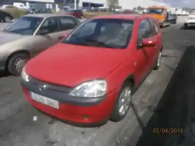 Sloopvoertuig opel corsa c 1.8 16v van het jaar 2002 aangedreven z18xe