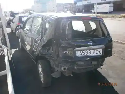 Scrapping Vehicle nissan note (e11e) acenta of the year 2011 powered cr14