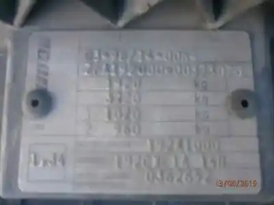 Veicolo di demolizione fiat stilo multi wagon (192 desde modelo 2003) 1.9 jtd dell'anno 2004 alimentato 