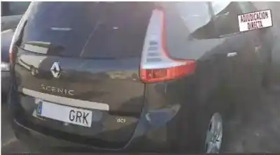 Veículo de Sucata renault scenic iii grand dynamique do ano 2009 alimentado f9q872