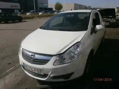 Scrapping Vehicle opel corsa d corsavan of the year 2007 powered z13dtj