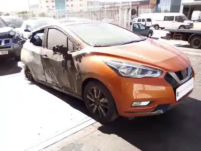 Veículo de Sucata nissan micra v (k14) 1.0 12v cat do ano 2019 alimentado h4db450