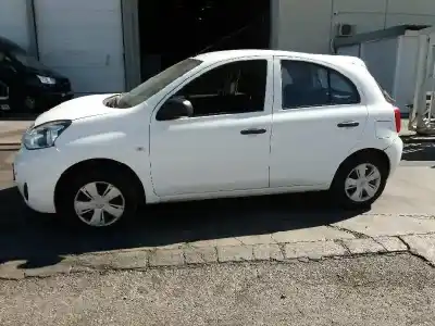 Veículo de Sucata nissan micra (k13) 1.2 cat do ano 2016 alimentado hr12de