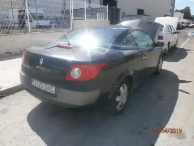 Утилизация автомобиля RENAULT MEGANE II COUPÉ-CABRIOLET (EM0/1_) 1.6 года 2005 питание K4M T7
