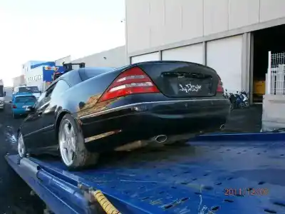 Verschrottungsfahrzeug mercedes-benz clase cl (w215) coupe 500 (215.375) des jahres 1999 angetrieben m113.960