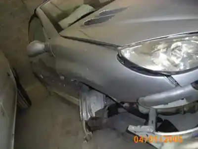 Veicolo di demolizione peugeot 206 cc cc dell'anno 2001 alimentato nfu