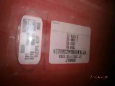 Scrapping Vehicle renault kangoo profesional of the year 2010 powered k9k802