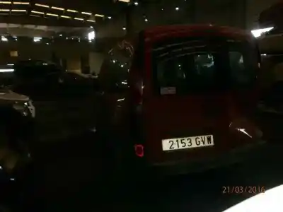 Scrapping Vehicle renault kangoo profesional of the year 2010 powered k9k802