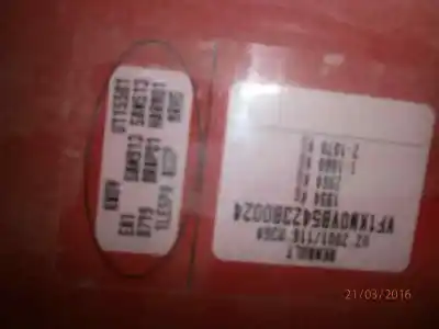 Scrapping Vehicle renault kangoo profesional of the year 2010 powered k9k802