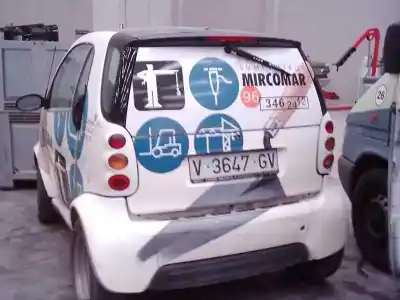 Veículo de Sucata smart coupe pure do ano 1999 alimentado g13