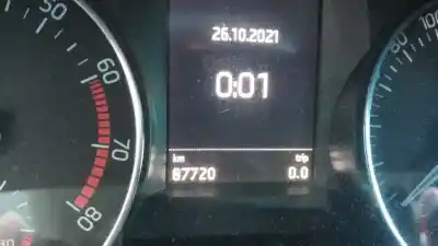 Veículo de Sucata skoda fabia iii (nj3) 1.2 tsi do ano 2016 alimentado cjzc