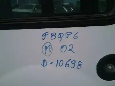 Утилизация автомобиля RENAULT KANGOO (F/KC0) KANGOO года 2002 питание F8Q P6