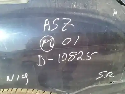 Утилизация автомобиля audi a3 (8l1) 1.9 tdi года 2001 питание asz