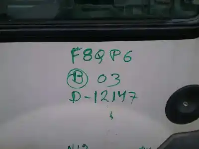 Утилизация автомобиля RENAULT KANGOO (F/KC0) KANGOO года 2002 питание F8Q P6 Утилизация автомобиля RENAULT KANGOO (F/KC0) KANGOO года 2002 питание F8Q P6