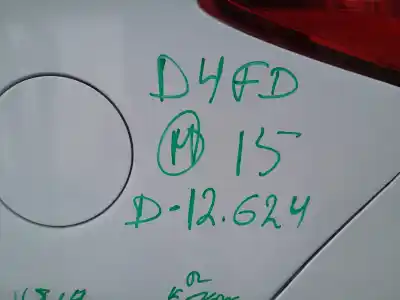 Veículo de Sucata kia carens (rp) d4fd do ano 2015 alimentado d4fd