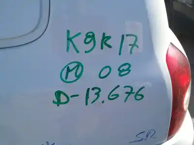 Утилизация автомобиля RENAULT CLIO II FASE II (B/CB0) K9K 17 года 2008 питание K9K 17
