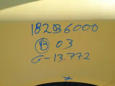 Veicolo di demolizione FIAT STILO (192_) 1.6 16V (192_XB1A) dell'anno 2003 alimentato 182B6000