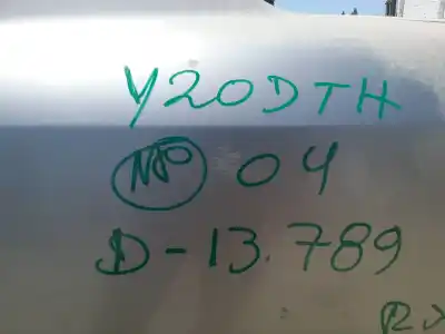 Утилизация автомобиля opel vectra c (z02) 2.0 dti 16v (f69) года 2004 питание y20dth