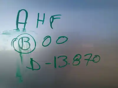 Scrapping Vehicle seat toledo ii (1m2) 1.9 tdi of the year 2000 powered ahf