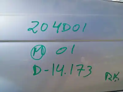 Scrapping Vehicle BMW 3 (E46) 320 D of the year 2001 powered 204D1