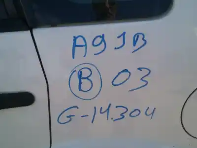 Scrapping Vehicle FORD FIESTA (CBK) Ambiente of the year 2003 powered A9JB