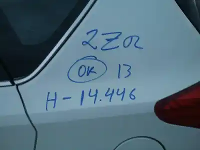 Veículo de Sucata toyota auris (e18) toyota auris do ano 2013 alimentado 2zr