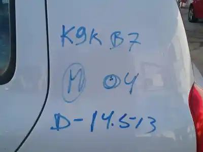 Утилизация автомобиля RENAULT CLIO II FASE II (B/CB0) Community года 2004 питание K9K B7
