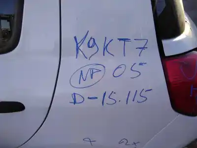 Scrapping Vehicle RENAULT CLIO III Exception of the year 2007 powered K9K T7