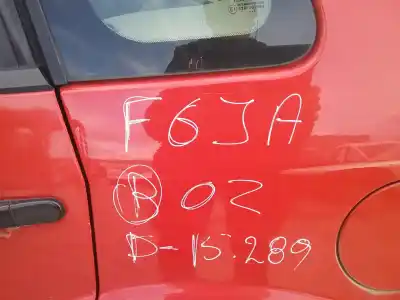 Scrapping Vehicle ford fiesta v (jh_, jd_) 1.4 tdci of the year 2002 powered f6ja