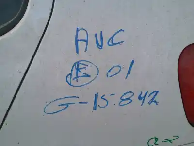 Véhicule à la ferraille VOLKSWAGEN POLO BERLINA (6N2) AUC de l'année 2001 alimenté AUC