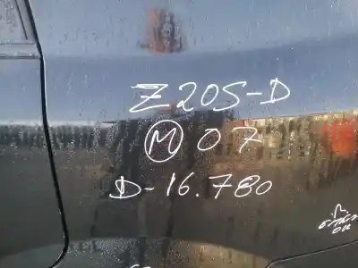 Scrapping Vehicle chevrolet lacetti 2.0 d of the year 2007 powered z20sd