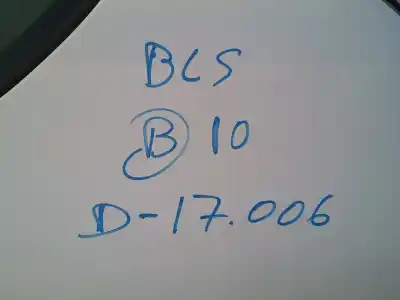 Scrapping Vehicle seat leon st (5f8) reference ecomotive of the year 2010 powered bls