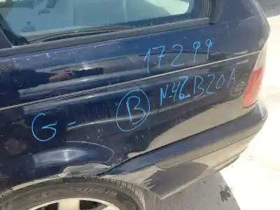 Scrapping Vehicle bmw 3 (e46) 318 i of the year 2003 powered n46b20a