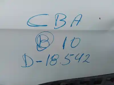 Scrapping Vehicle volkswagen passat berlina (3c2) edition of the year 2010 powered cba