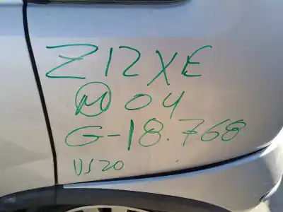 Здавання транспортного засобу opel corsa c corsa c gasolina року 0 потужний z12xe
