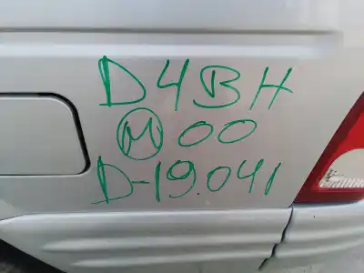 Veicolo di demolizione mitsubishi galloper (jk-01) 2.5 td intercooler dell'anno 0 alimentato d4bh