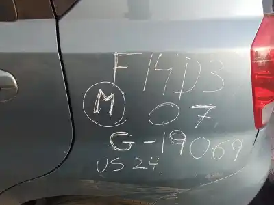 Veículo de Sucata chevrolet kalos 1.4 se do ano 2005 alimentado f14d3