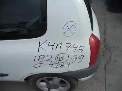 Утилизация автомобиля RENAULT CLIO II FASE I (B/CB0) (1998->) 1.1 58CV года 1999 питание K4M G7