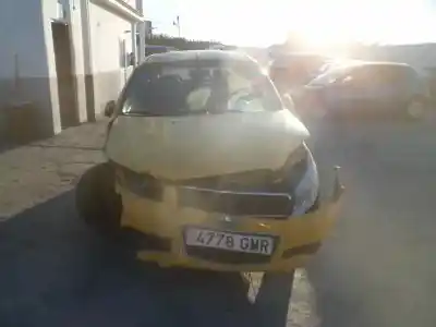 Sloopvoertuig chevrolet aveo hatchback b12d1 van het jaar 2009 aangedreven b12d1