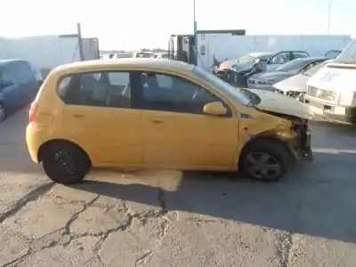 Sloopvoertuig chevrolet aveo hatchback b12d1 van het jaar 2009 aangedreven b12d1
