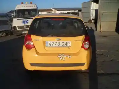 Sloopvoertuig chevrolet aveo hatchback b12d1 van het jaar 2009 aangedreven b12d1